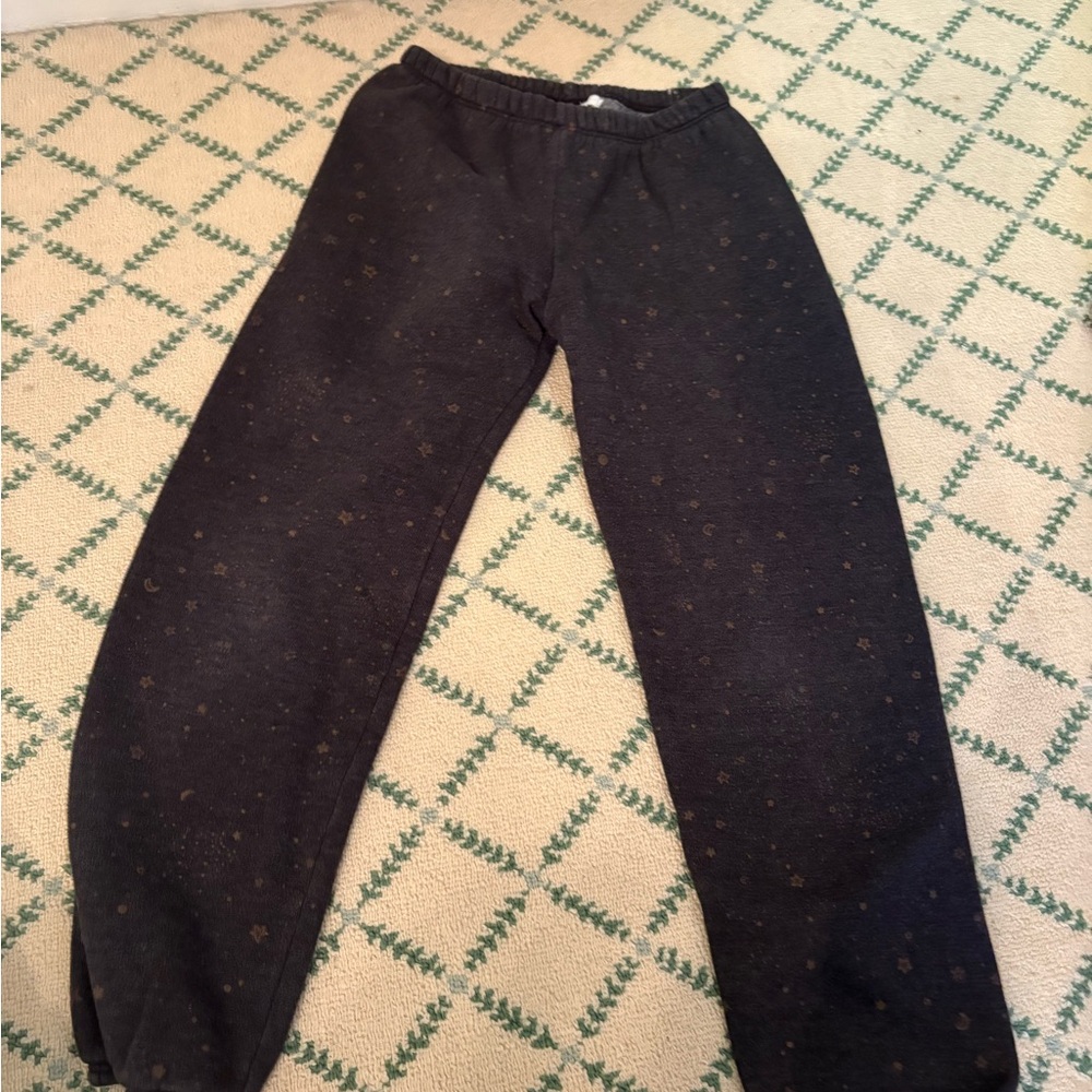 Spiritual Gangster Kids Black Patterned Pants